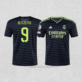 Camiseta Tercera Real Madrid Jugador Benzema 22-23