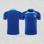 Camiseta de Entrenamiento Chelsea 22-23 Azul