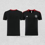 Camiseta de Entrenamiento Manchester United 23-24 Negro