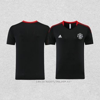 Camiseta de Entrenamiento Manchester United 23-24 Negro