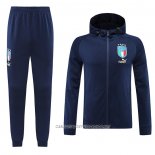 Chandal con Capucha del Italia 22-23 Azul