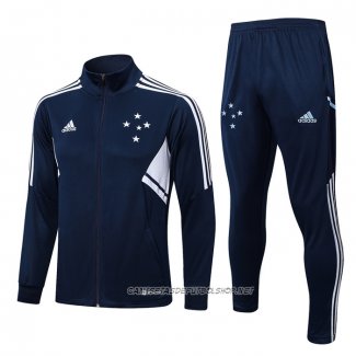 Chandal de Chaqueta del Cruzeiro 22-23 Azul