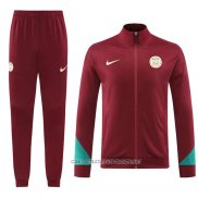 Chandal de Chaqueta del Paris Saint-Germain 24-25 Rojo