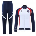 Chandal de Chaqueta del Paris Saint-Germain Jordan 21-22 Blanco