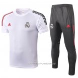 Chandal del Real Madrid 20-21 Manga Corta Blanco
