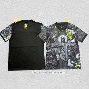 Tailandia Camiseta Brasil Jesus 24-25 Negro