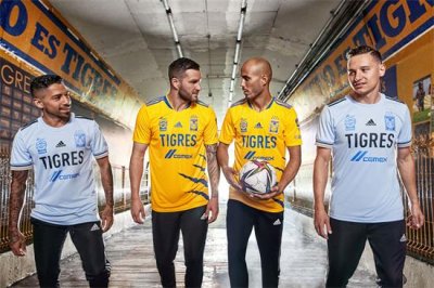 Tigres UANL Camiseta | Camiseta Tigres UANL replica 2021 2022