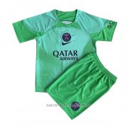 Camiseta Paris Saint-Germain Portero 22-23 Nino Verde