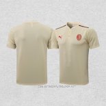 Camiseta Polo del AC Milan 21-22 Amarillo