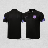 Camiseta Polo del Barcelona 22-23 Negro