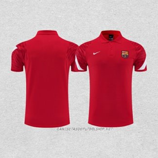 Camiseta Polo del Barcelona 22-23 Rojo