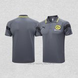 Camiseta Polo del Borussia Dortmund 23-24 Gris