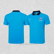 Camiseta Polo del Chelsea 24-25 Azul
