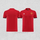 Camiseta Polo del Manchester United 23-24 Rojo