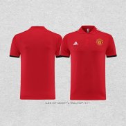 Camiseta Polo del Manchester United 23-24 Rojo