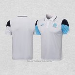 Camiseta Polo del Olympique Marsella 21-22 Blanco