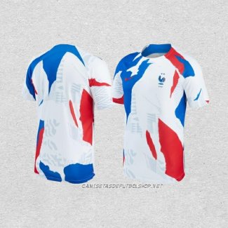 Camiseta Pre Partido del Francia 2022 Blanco