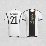 Camiseta Primera Alemania Jugador Gundogan 2022