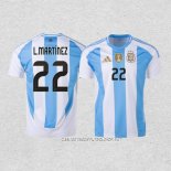 Camiseta Primera Argentina Jugador L.Martinez 2024