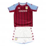 Camiseta Primera Aston Villa 21-22 Nino