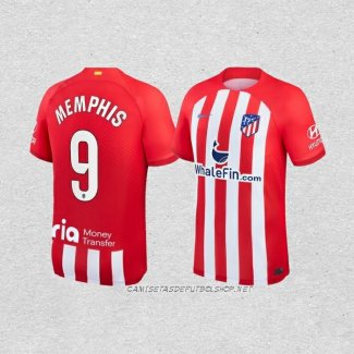 Camiseta Primera Atletico Madrid Jugador Memphis 23-24