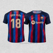 Camiseta Primera Barcelona Jugador Jordi Alba 22-23