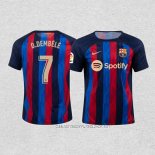 Camiseta Primera Barcelona Jugador O.Dembele 22-23