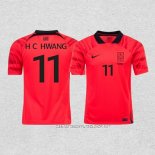 Camiseta Primera Corea del Sur Jugador Hee-Chan Hwang 2022
