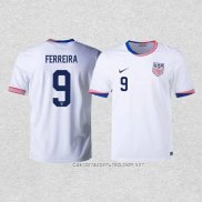 Camiseta Primera Estados Unidos Jugador Ferreira 2024