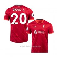 Camiseta Primera Liverpool Jugador Diogo J. 21-22