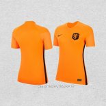 Camiseta Primera Paises Bajos Euro 2022 Mujer