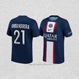 Camiseta Primera Paris Saint-Germain Jugador Ander Herrera 22-23