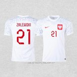 Camiseta Primera Polonia Jugador Zalewski 2022