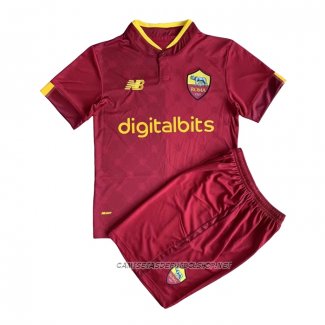 Camiseta Primera Roma 22-23 Nino