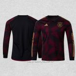 Camiseta Segunda Alemania 2022 Manga Larga