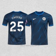 Camiseta Segunda Chelsea Jugador Caicedo 23-24