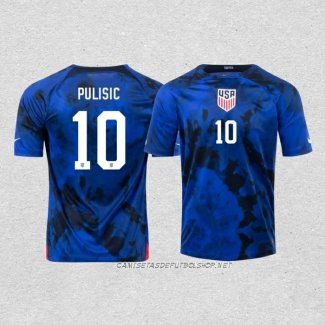 Camiseta Segunda Estados Unidos Jugador Pulisic 2022