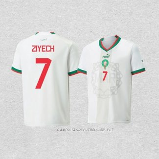 Camiseta Segunda Marruecos Jugador Ziyech 2022
