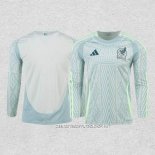 Camiseta Segunda Mexico 2024 Manga Larga