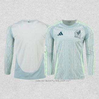 Camiseta Segunda Mexico 2024 Manga Larga