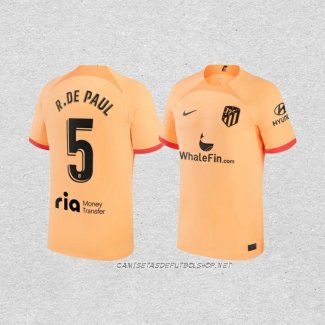 Camiseta Tercera Atletico Madrid Jugador R.De Paul 22-23