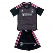 Camiseta Tercera Fulham 23-24 Nino