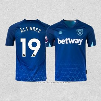 Camiseta Tercera West Ham Jugador Alvarez 23-24