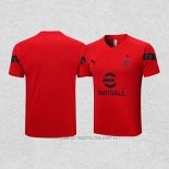 Camiseta de Entrenamiento AC Milan 22-23 Rojo