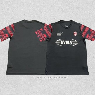 Camiseta de Entrenamiento AC Milan 2022 Negro