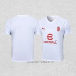 Camiseta de Entrenamiento AC Milan 23-24 Blanco