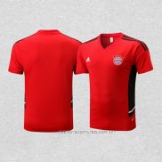 Camiseta de Entrenamiento Bayern Munich 22-23 Rojo