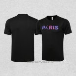 Camiseta de Entrenamiento Paris Saint-Germain Jordan 21-22 Negro
