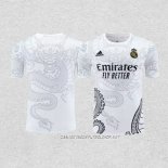 Camiseta de Entrenamiento Real Madrid Dragon 24-25 Blanco