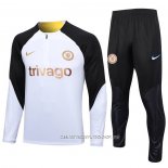 Chandal de Sudadera del Chelsea 23-24 Nino Blanco